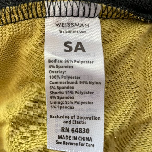 Weissman Jazz Dance Costumes - RN 64830 - Picture 4 of 4